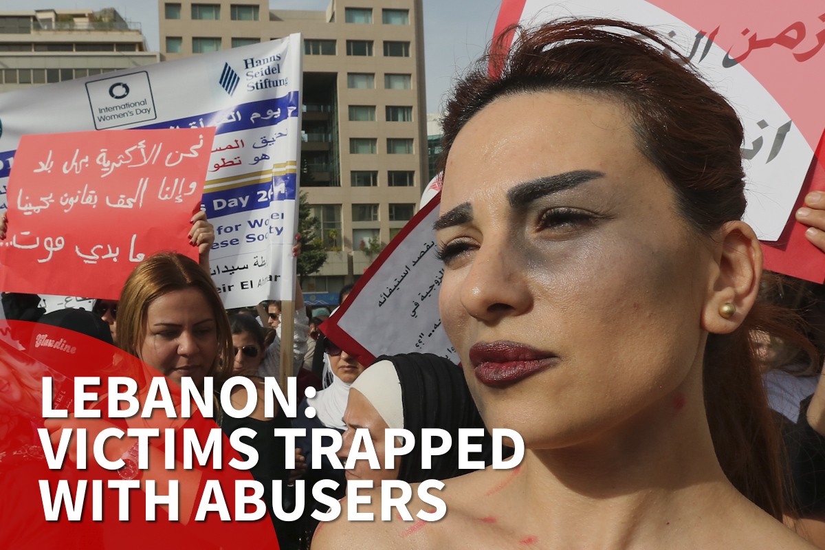In Lebanon, women are killed, abused in their homes because of lockdown