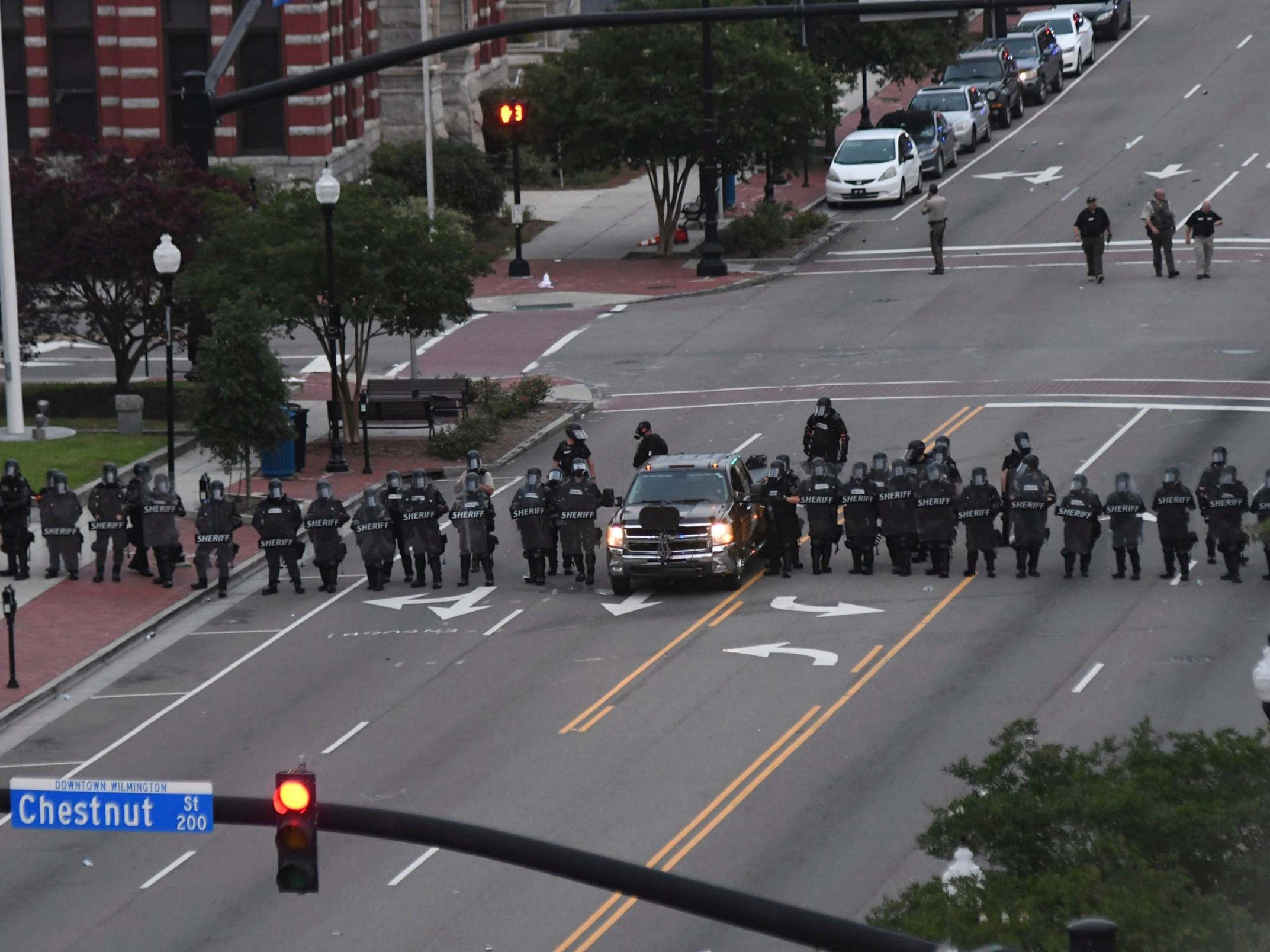 North Carolina police department fires officers who said black people could be wiped-out with civil war