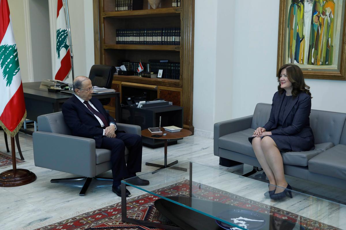 U.S. ambassador appears on Lebanese TV despite court-imposed ban