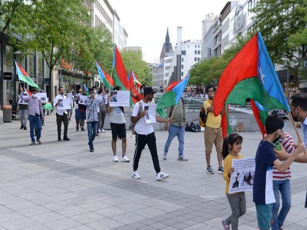 Baloch activists hold protest against human rights violations in Balochistan