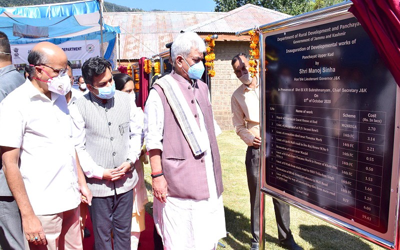 Rural connectivity vital for J&K’s growth: LG Sinha