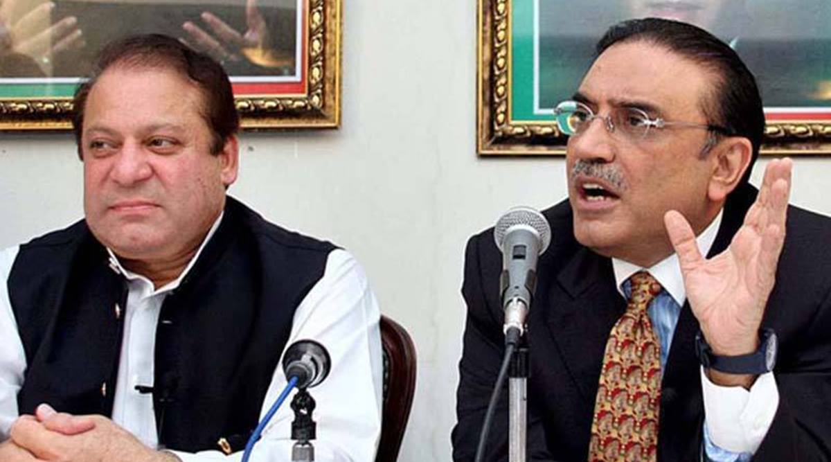 Asif Ali Zardari, Yousaf Gilani indicted; Nawaz Sharif proclaimed offender by Pak court