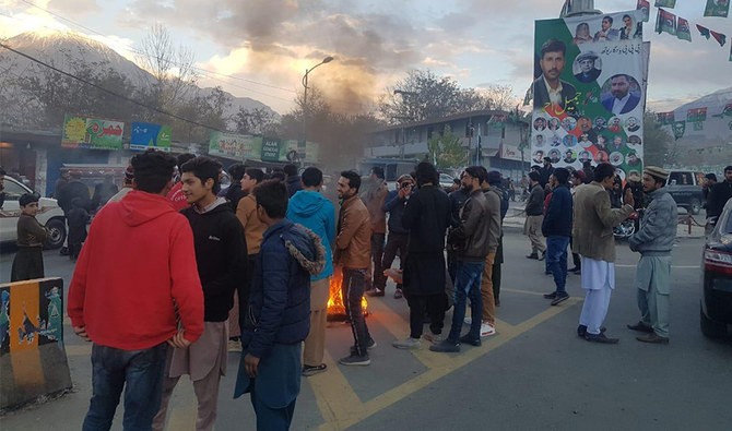 Gilgit Baltistan witnesses protests against ‘rigged elections’ by Imran Khan’s PTI