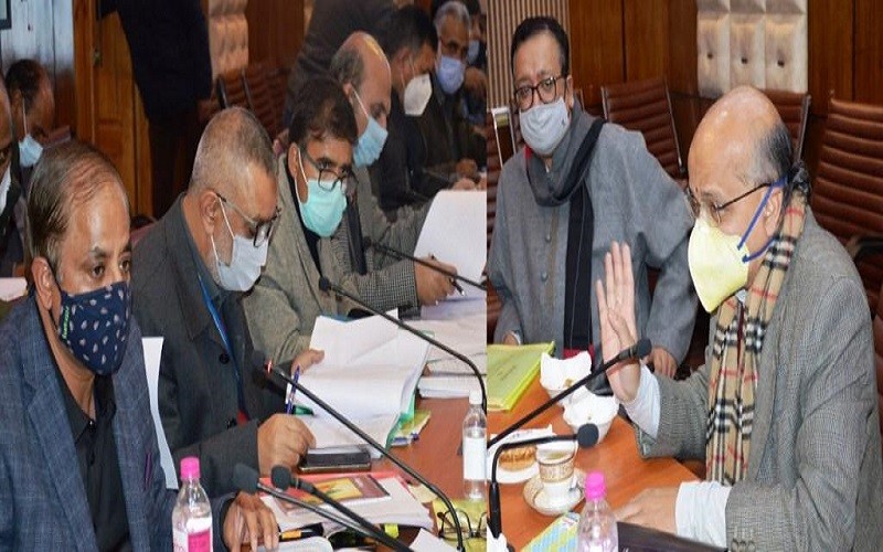 J&K: State Level Empowered Committee meeting on MIDH held