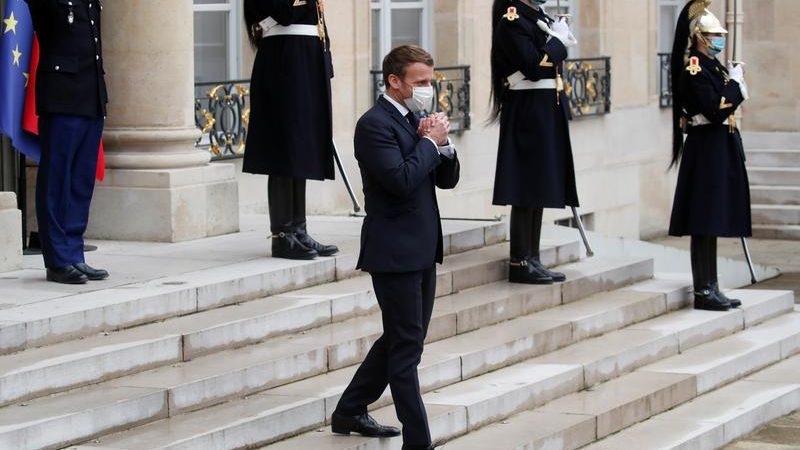 France’s Macron says terrorism threat needs quick European answer
