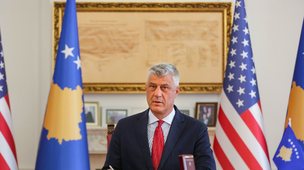 Kosovo president resigns to face war crimes charges