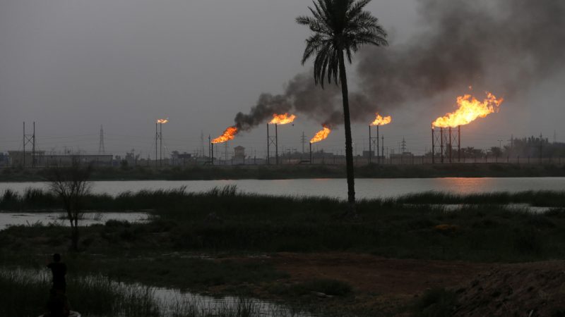Rocket attack causes fire at oil refinery in northern Iraq