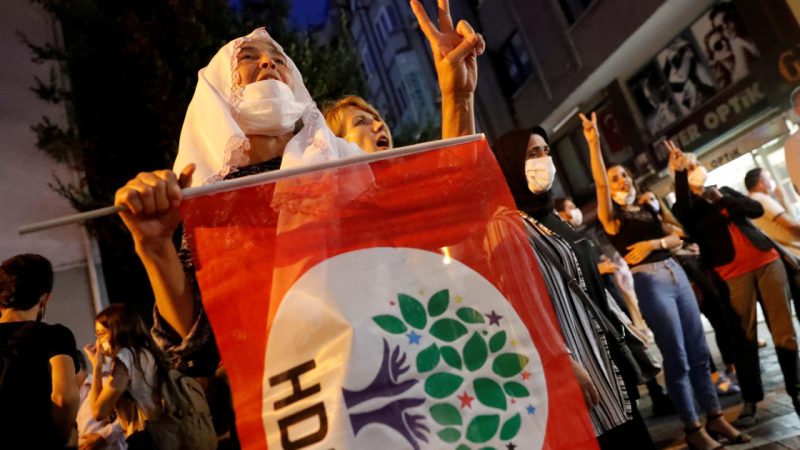 Turkish police detain pro-Kurdish HDP officials, rights activist
