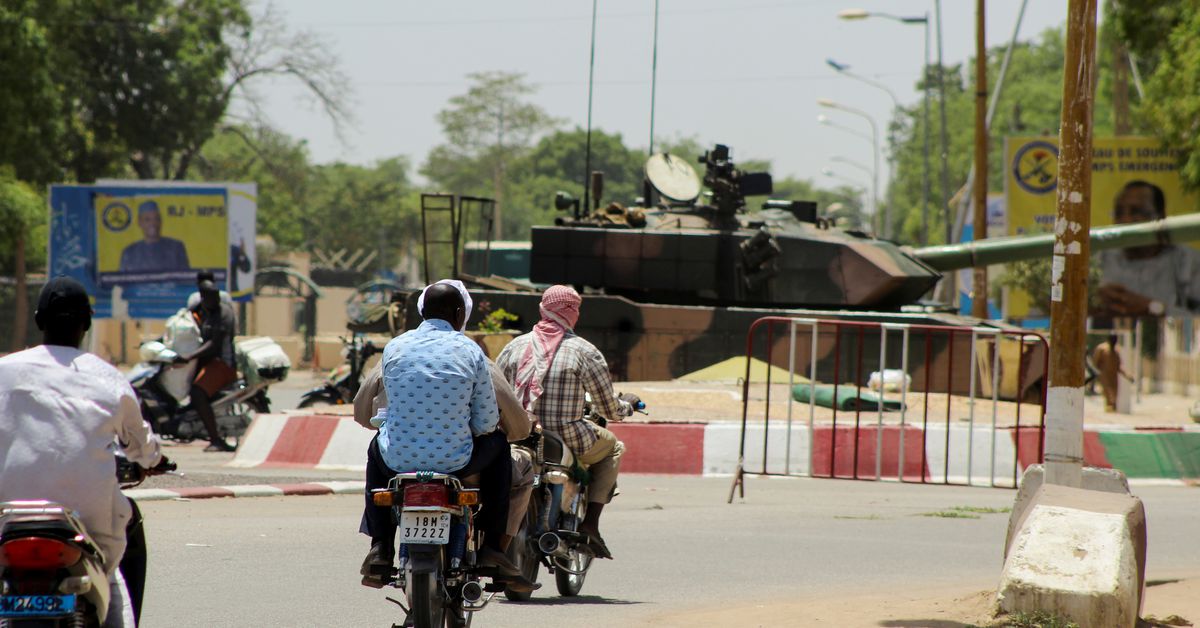 Rebels threaten to march on capital as Chad reels from president’s battlefield death