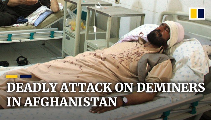Afghanistan’s Baghlan: 10 deminers killed 16 injured in gunman’s attack