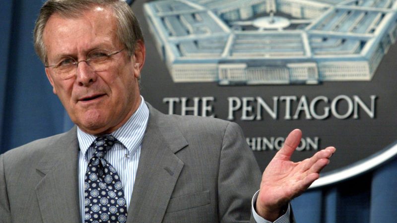 Donald Rumsfeld: From the ‘known unknowns’ to defence of prisoner ‘torture’