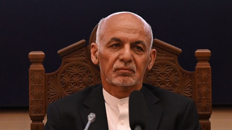 Afghan president fled with cars and a helicopter ‘full of cash’, claims Russia
