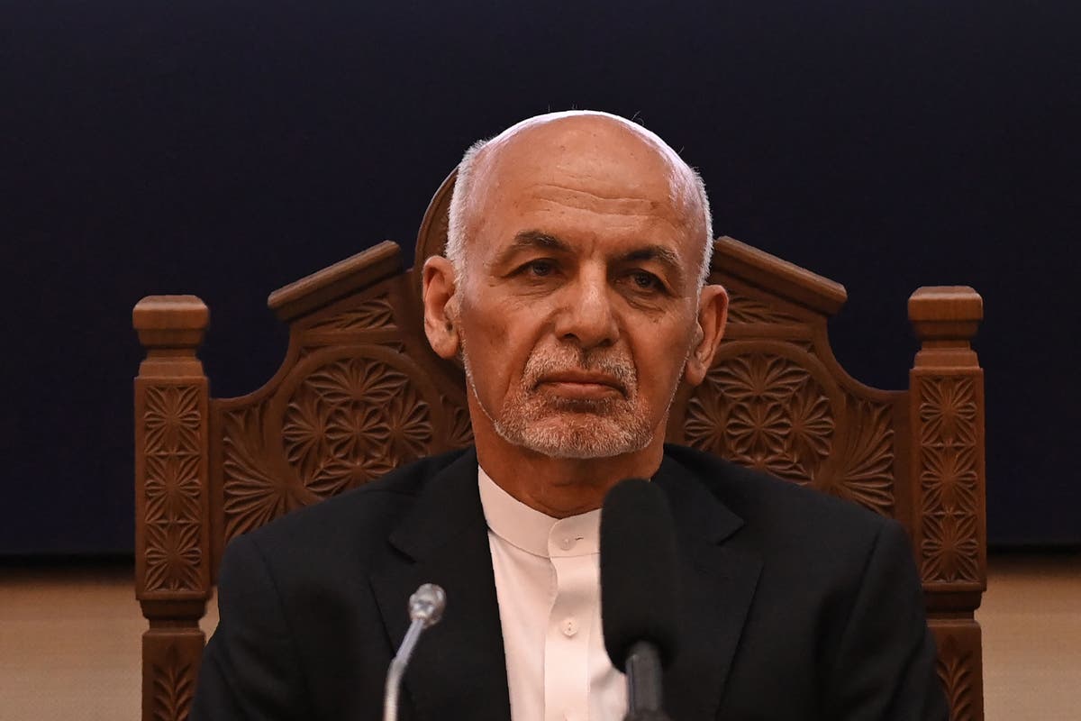 Afghan president fled with cars and a helicopter ‘full of cash’, claims Russia