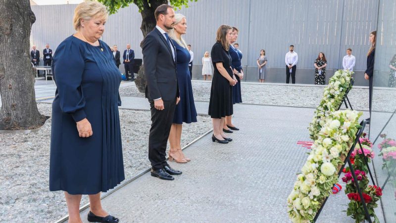 Bells sound across Norway as the country holds memorial ten years after the Utoya massacre