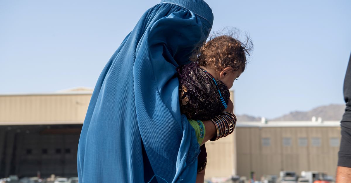 Women and girls of Afghanistan protested against closed schools and economic problems