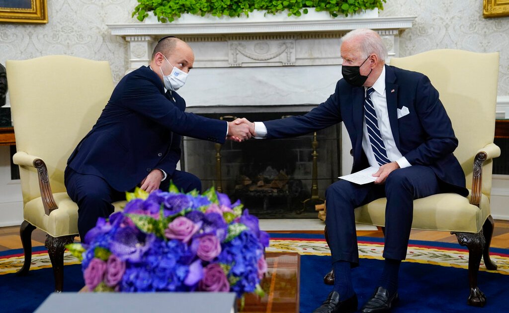 Bennett ‘happy’ as Biden touts ‘other options’ against Iran