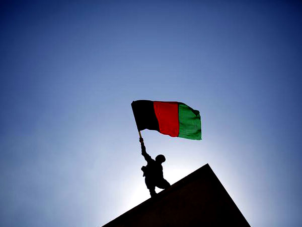 Afghan community of Italy staged protest against Pakistan for helping Taliban