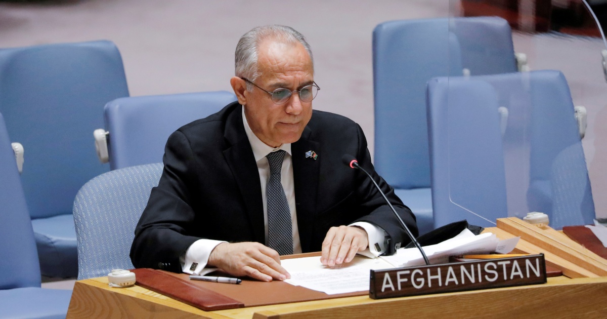 Afghanistan envoy withdraws from UN General Assembly debate