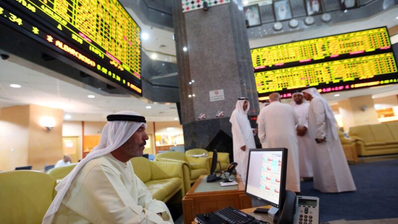 Most Gulf bourses fall on Fed minutes, rising COVID-19 cases