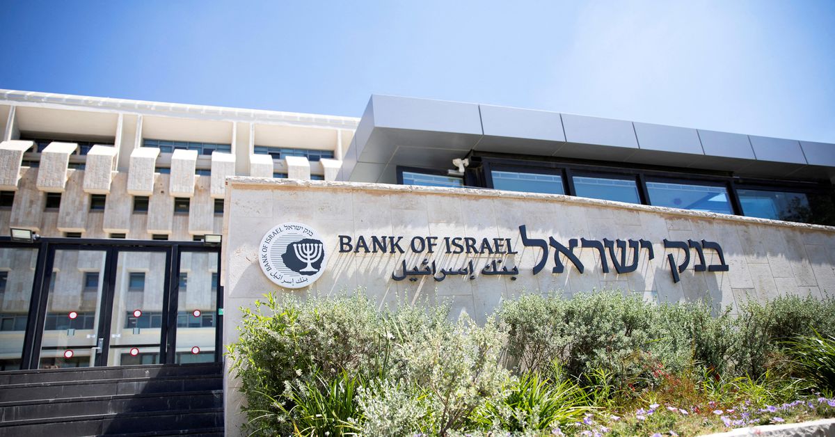 No Bank of Israel rate hike this week but tightening likely soon: Reuters poll