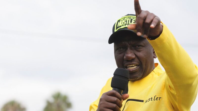 Kenya’s Ruto aims for presidency, vows no ‘debt slavery’