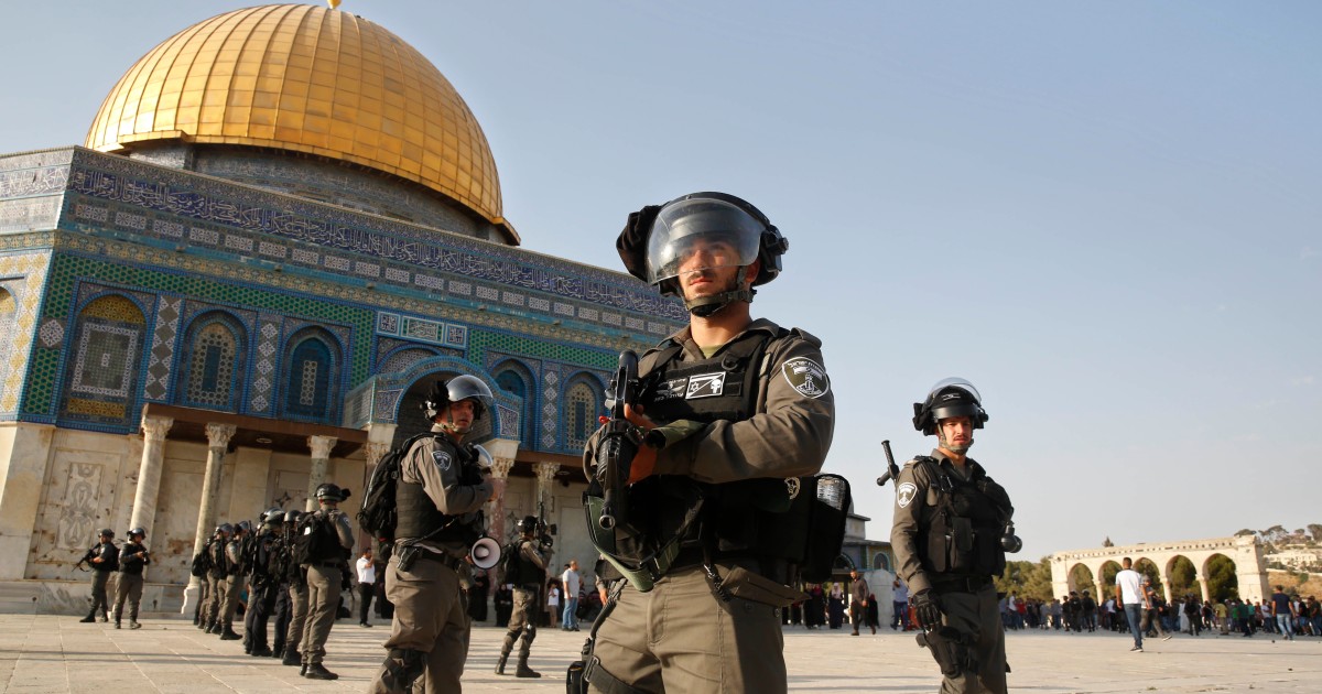 Israeli police fire rubber bullets in new Al-Aqsa incursion