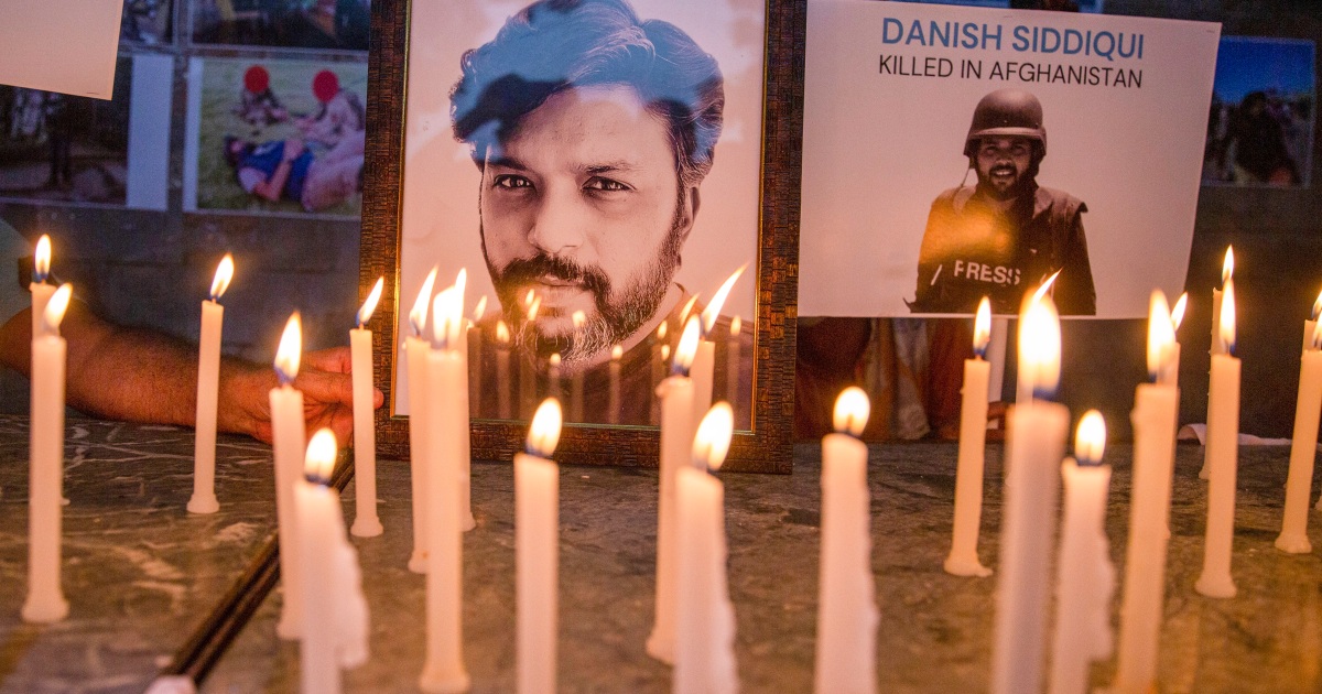 Danish Siddiqui: Family of slain journalist takes Taliban to ICC