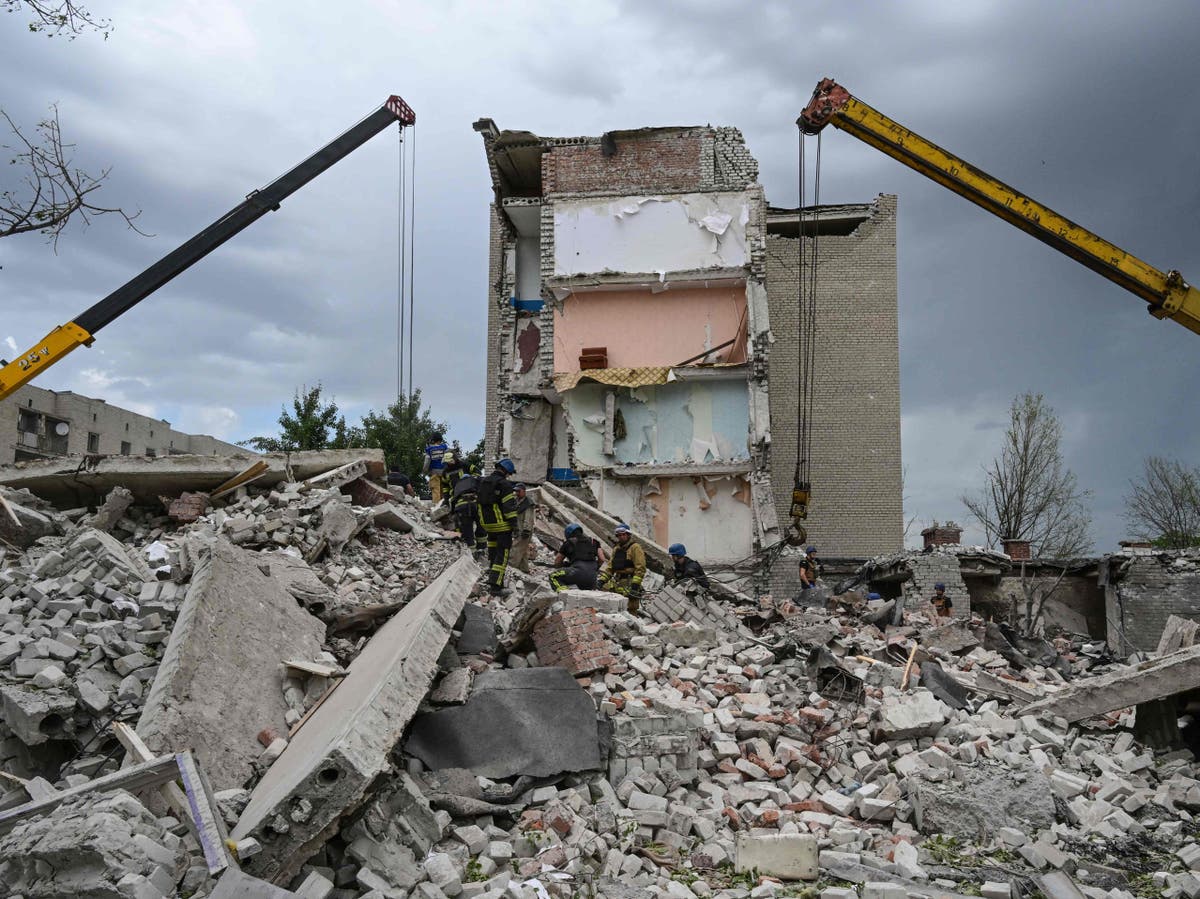 Russian missile attack kills 15 in Donetsk housing block, says Ukraine