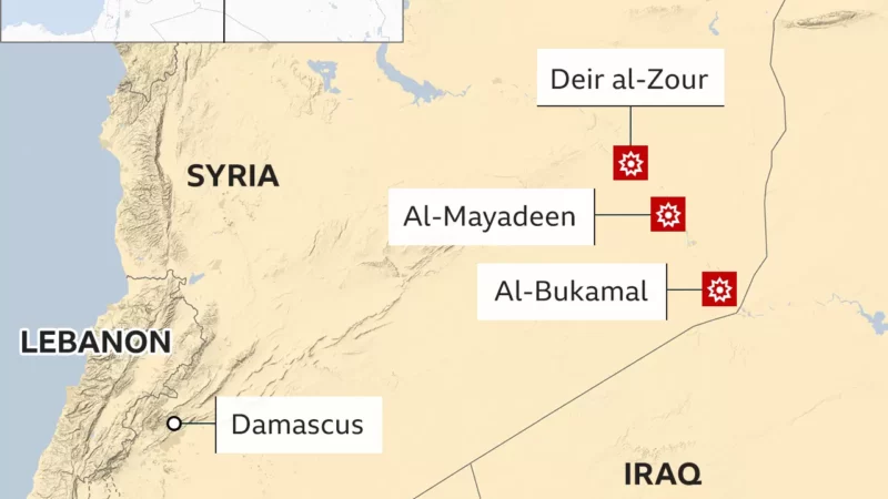 Following a fatal drone strike, the US attacks targets in Syria.