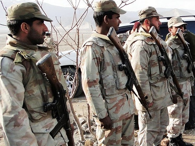 In the Pakistan-Iran border assault, four troops died.