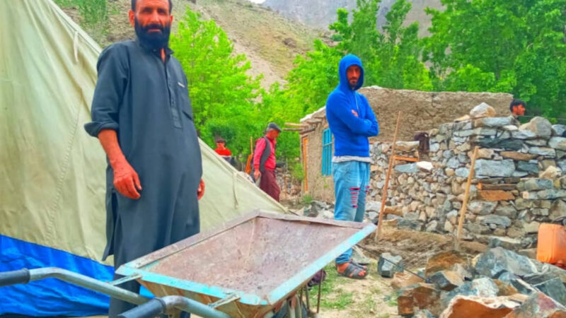 Afghanistan’s Shughnan district residents pay for their own school.