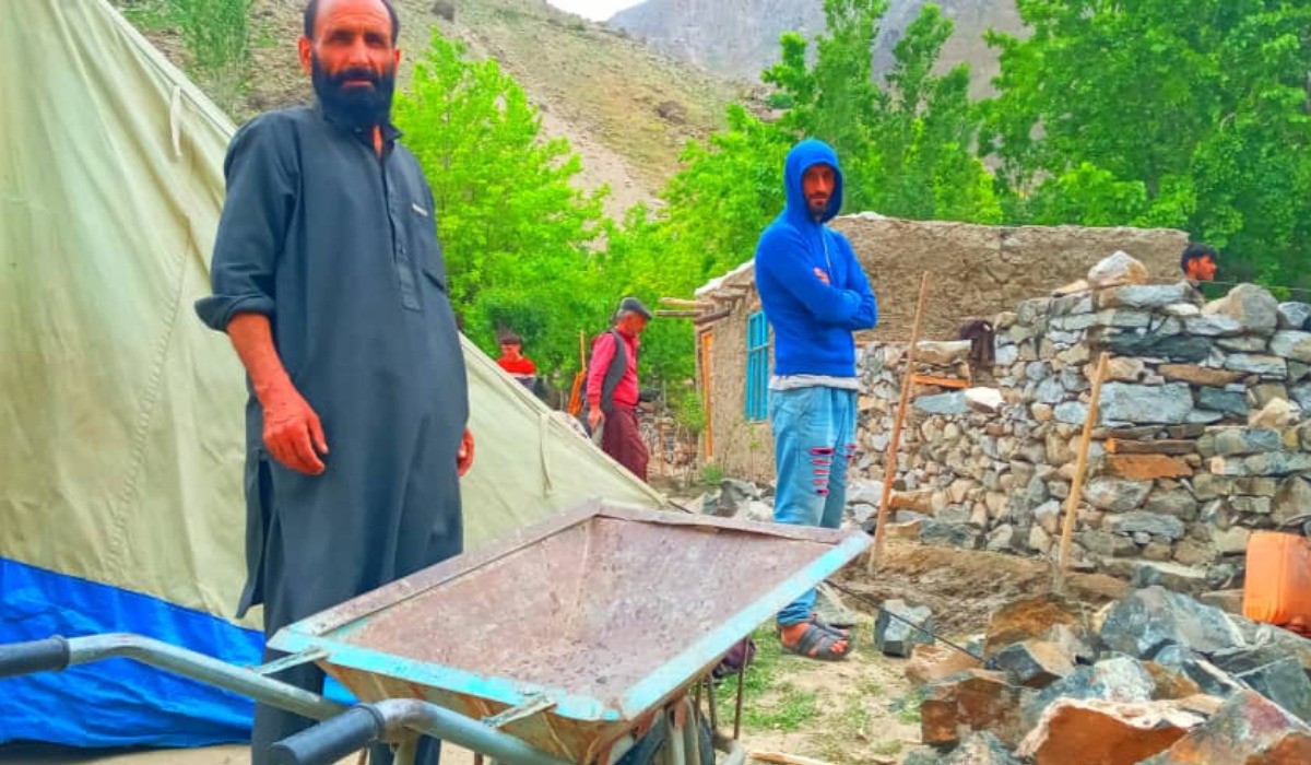 Afghanistan’s Shughnan district residents pay for their own school.
