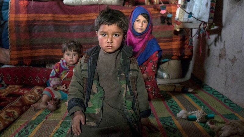 Children Suffering From The Impact Of The Afghan Crisis