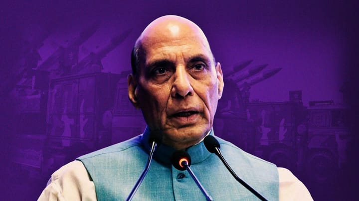 India’s frontiers are under “double threat” from Pakistan and China: Rajnath
