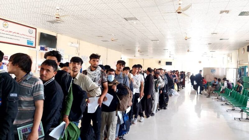 In the last three days, more than 4,500 Afghan refugees have returned home from Iran.