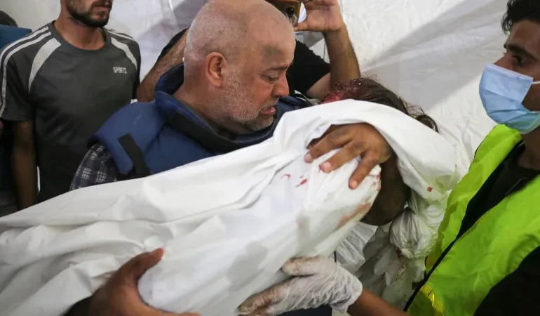 Family of the chief of Al Jazeera’s Gaza bureau murdered in an Israeli airstrike