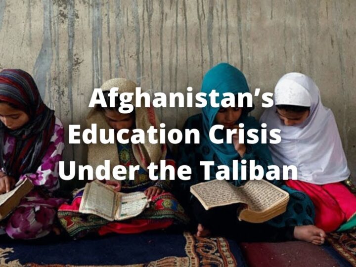 Education crisis in Afghanistan