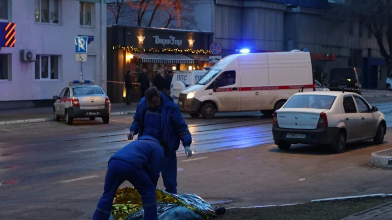 Russia charges Kiev with carrying out a “terrorist” assault on civilians in Belgorod.