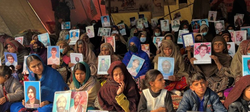 Baloch Women’s Protest Folds Up: “We Came With Photos of Missing Kin, We Are Returning With Those”