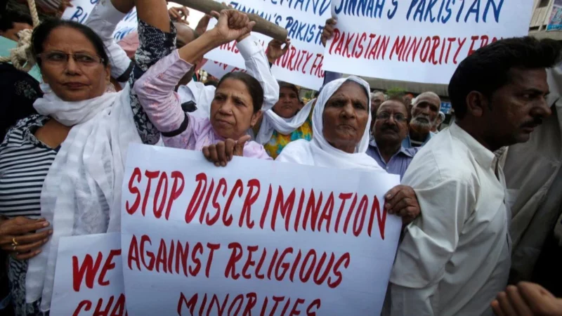 Pakistan aids extremists against minorities