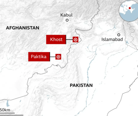 Pakistan is charged with eight women’s and children’s deaths in airstrikes over Afghanistan.