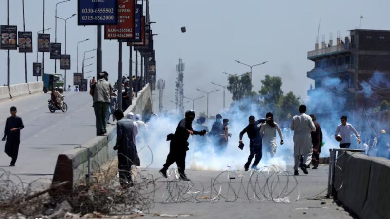 Widespread anger simmers, violence erupts in Pakistan-administered Kashmir