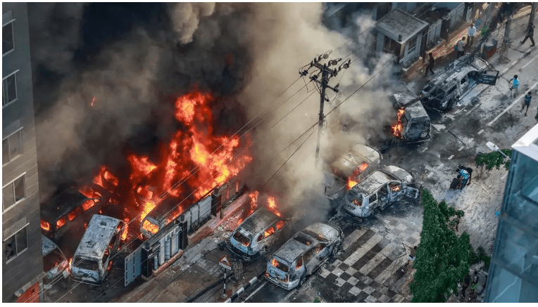 Bangladesh’s student protests: A test of Sheikh Hasina’s leadership.