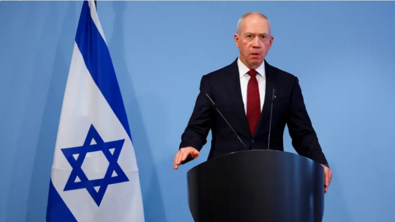 Israel’s defense minister cautions Iran that it may become like Beirut or Gaza.