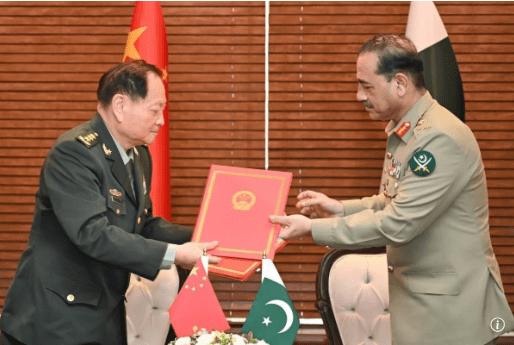 As they combat terrorists in opposition to the Belt and Road Initiative, China and Pakistan discuss security.