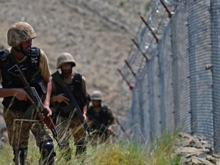 Three troops and 19 terrorists are killed in clashes in northwest Pakistan, according to the military.