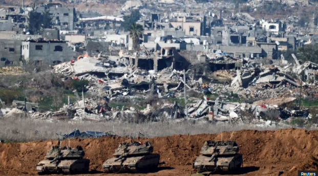 An Israeli minister instructs the army to prepare for the Palestinians’ departure from Gaza.