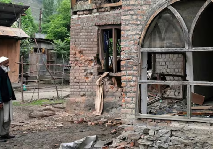 As tensions build, the Pakistan Army shells the J&K border, killing three people, including two civilians.