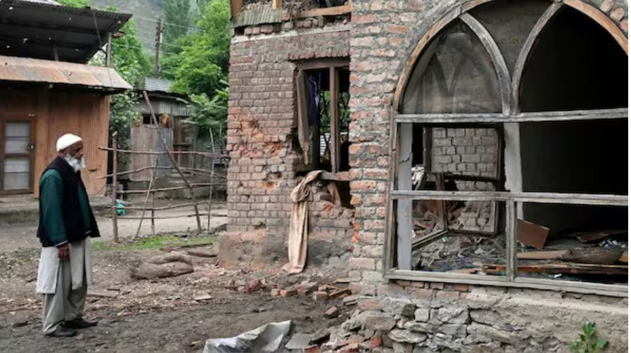 As tensions build, the Pakistan Army shells the J&K border, killing three people, including two civilians.