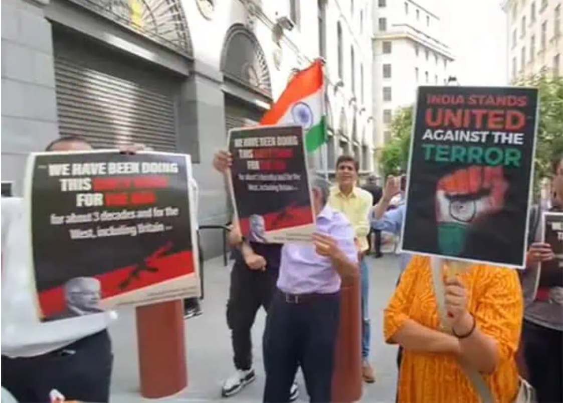 Following the horrific assault in Pahalgam, the Indian community in the UK supports India.